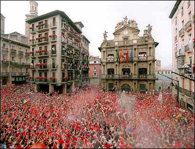 San Fermin Chupinazo